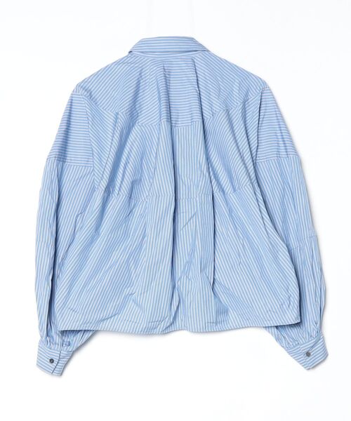 LANVIN en Bleu 「LANVIN Bleu」 長袖シャツ 38 ブルー レディース