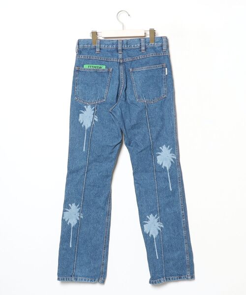 ttt_msw 24AW Denim straight pants アイスブルー TTT MSW（ティー） デニムパンツ M ブルー メンズ : ZOZOTOWN Yahoo!店