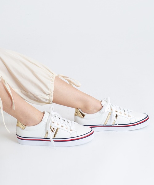 yu様　新品トミーヒルフィガー スニーカー エスパドリーユ 23.0-23.5 TOMMY HILFIGER（トミー・ヒルフィガー） スニーカー 「TOMMY HILFIGER