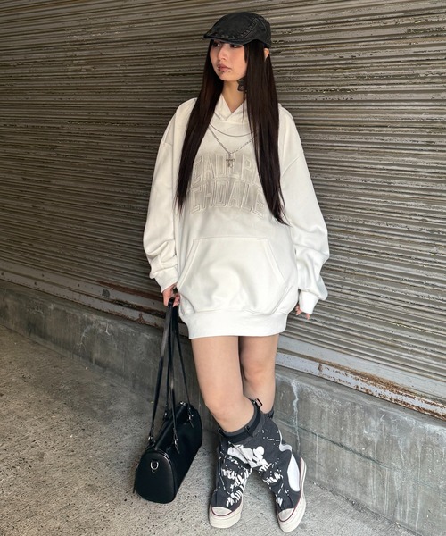 パーカー クロスネックレス付きパーカー レディース メンズ : ZOZOTOWN