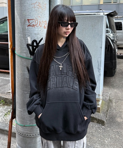 パーカー クロスネックレス付きパーカー レディース メンズ : ZOZOTOWN