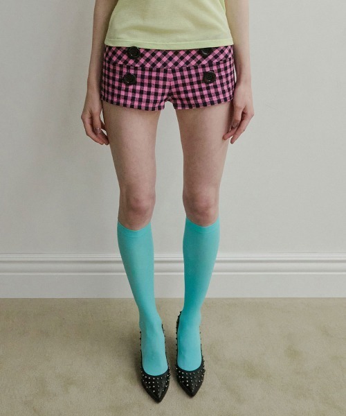 SCULPTOR（スカルプター） パンツ New Emo Gingham Micro Shorts