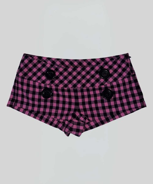 SCULPTOR（スカルプター） パンツ New Emo Gingham Micro Shorts