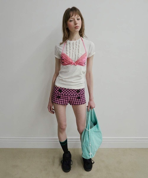 SCULPTOR（スカルプター） パンツ New Emo Gingham Micro Shorts