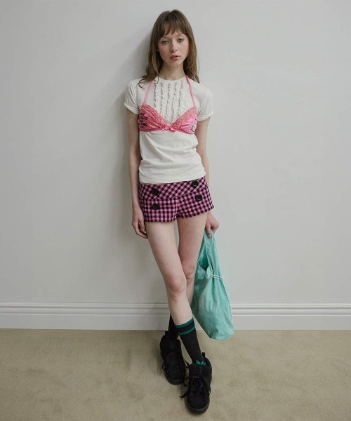 SCULPTOR（スカルプター） パンツ New Emo Gingham Micro Shorts