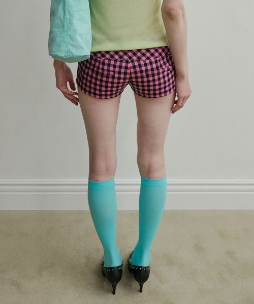 sculptor ショートパンツ SCULPTOR（スカルプター） パンツ New Emo Gingham Micro Shorts