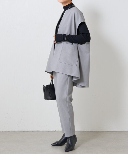 「BEARDSLEY」 ベスト FREE ブラック レディース_画像7