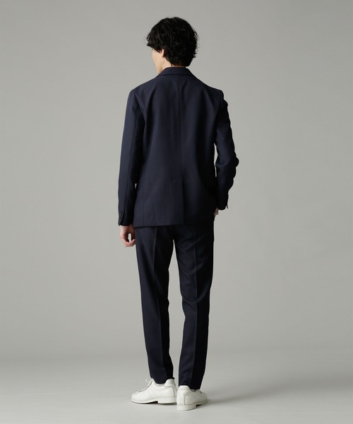 希少】ナノユニバース ダメリーノ フルフラン生地 グレー スーツ