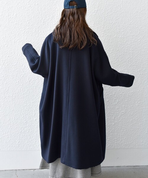 SHIPS（シップス） コート ONE SIZE ネイビー レディース : ZOZOTOWN