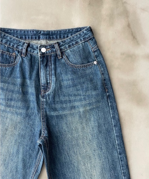 「SHAGGIE」 デニムパンツ S ブルー レディース_画像5