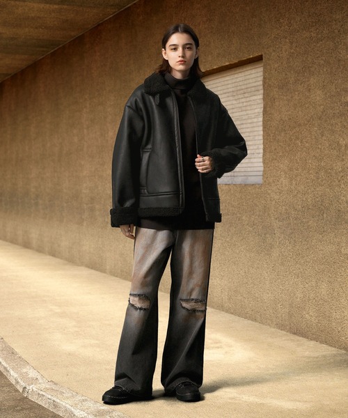 「EMMA CLOTHES」 ブルゾン M ブラック メンズ_画像5