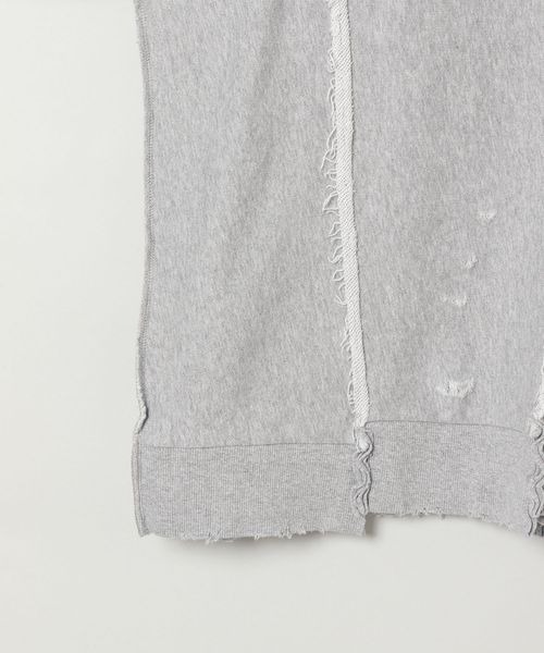 「JEANASIS」 スウェットカットソー FREE グレー レディース_画像7