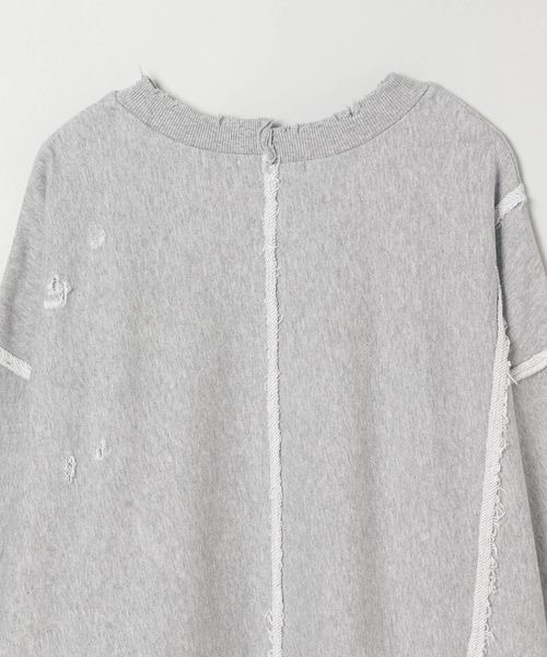 「JEANASIS」 スウェットカットソー FREE グレー レディース_画像8