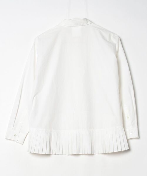 「Ray BEAMS」 長袖シャツ - ホワイト レディース_画像2