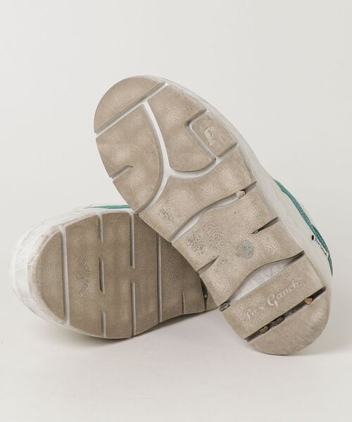 「ASBee」 「poseganch」ローカットスニーカー 25.0cm ベージュ レディース_画像3