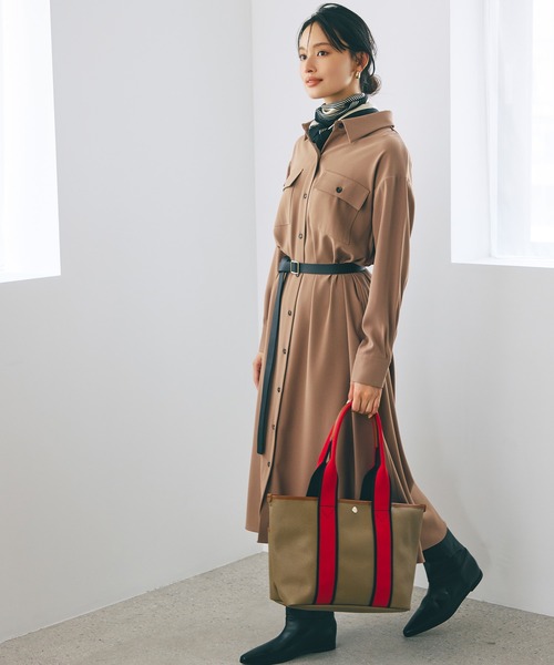 「Breath TOPKAPI」 トートバッグ FREE グレイッシュベージュ レディースの画像3