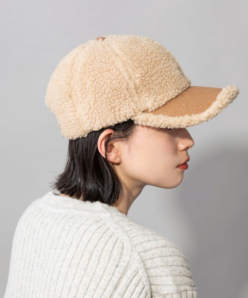 「Munich」 キャップ FREE チャコールグレー レディース_画像5