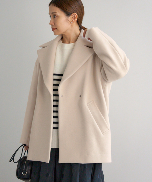 IENA（イエナ） コート アウター SO MANTECOコクーンショートコート