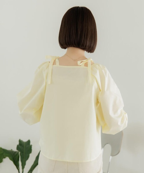 「flower」 長袖ブラウス FREE ホワイト レディース_画像2