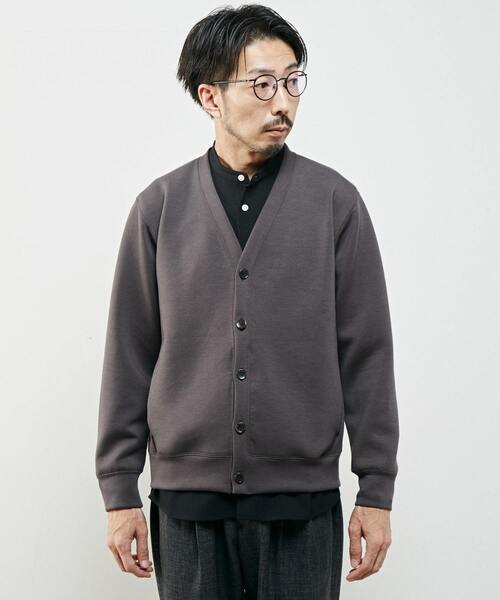 「MEN'S MELROSE」 カーディガン 3 カーキ メンズ_画像2