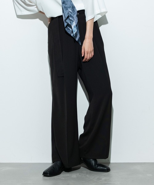 「JUNRED」 スラックス M ブラック メンズ_画像2