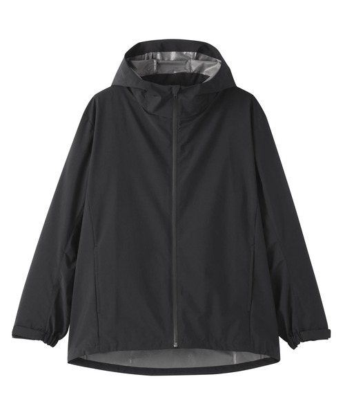 えだまめ】【新品】【美品】無印良品 フード付きモッズコート XL 黒
