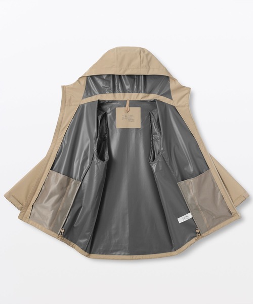 無印良品（MUJI） コート ジャケット 紳士 透湿撥水フードジャケット