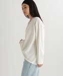 tシャツ 「daily CLIP」レース付きV...の詳細画像2