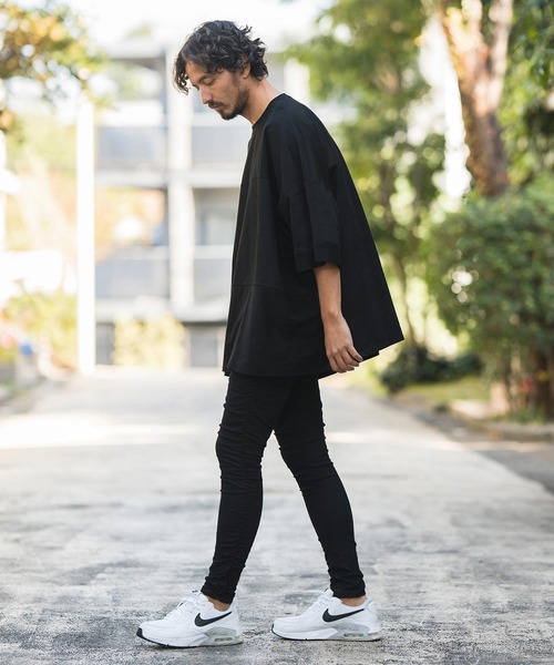 「CAMBIO」 7分袖Tシャツ M ブラック メンズ_画像8