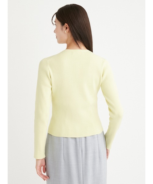 「CELFORD」 ニットカーディガン FREE ブラック レディース_画像2