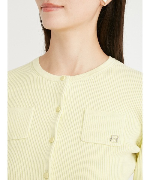 「CELFORD」 ニットカーディガン FREE ブラック レディース_画像4