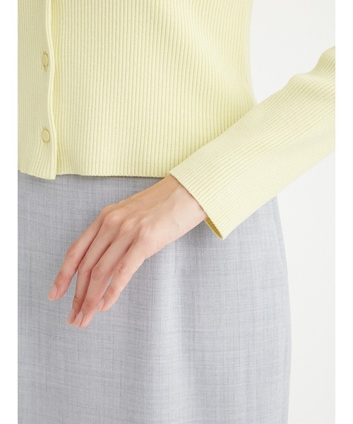 「CELFORD」 ニットカーディガン FREE ブラック レディース_画像5