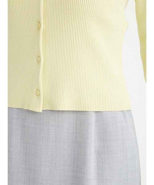 「CELFORD」 ニットカーディガン FREE ブラック レディース_画像6