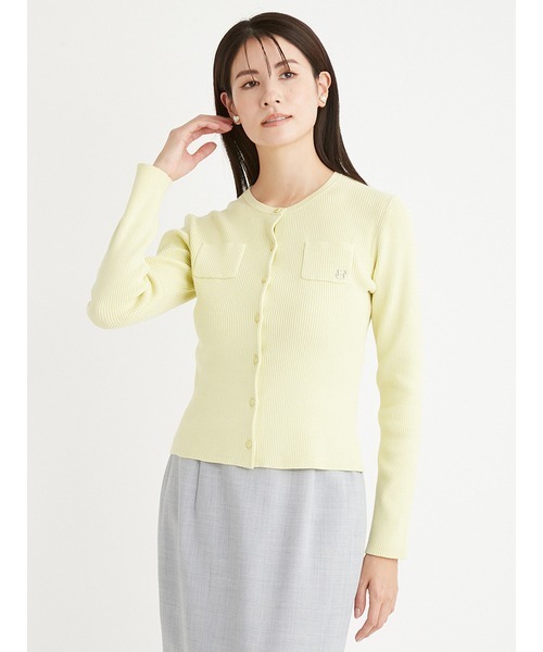 「CELFORD」 ニットカーディガン FREE ブラック レディース_画像9