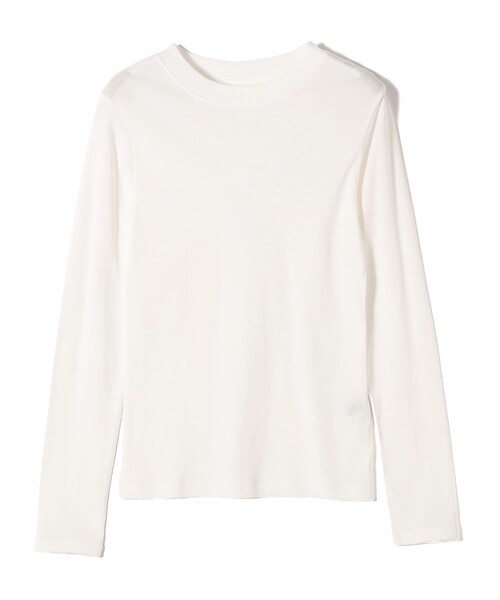 「SHIPS Colors」 長袖カットソー ONE SIZE オフホワイト レディース_画像3