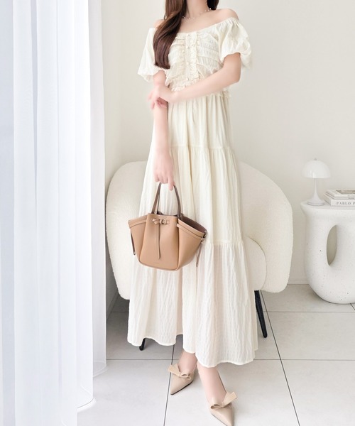 mily bilet ワンピース 「mily bilet」甘さの中に、ほんのり大人っぽさ