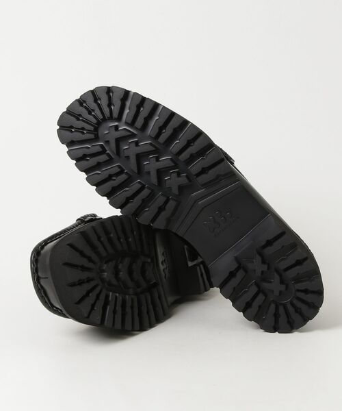 シューズ Yukoner Penny Black Leather メンズ_3