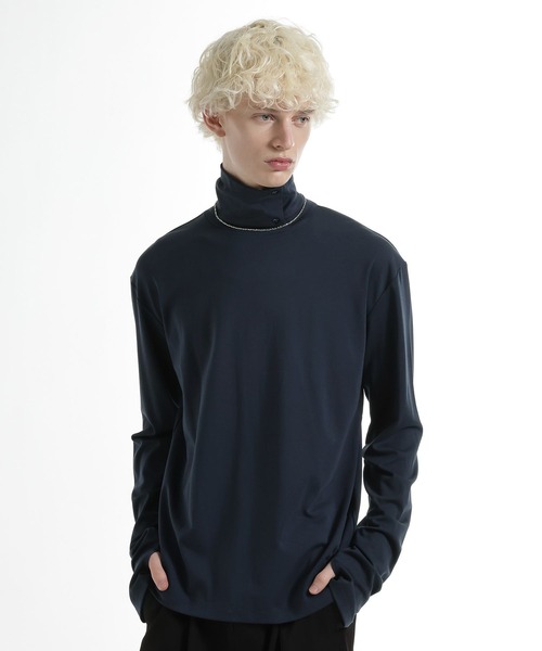 HARE（ハレ） tシャツ ボタンハイネックカット(HARE) メンズ