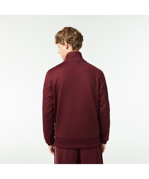 LACOSTE レッド ジャージ　値下げ交渉あり LACOSTE（ラコステ） ジャージブルゾン 2 エンジ メンズ : ZOZOTOWN