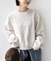 SHIPS（シップス） トレーナー スウェット 「WEB限定」SHIPS ラウンド