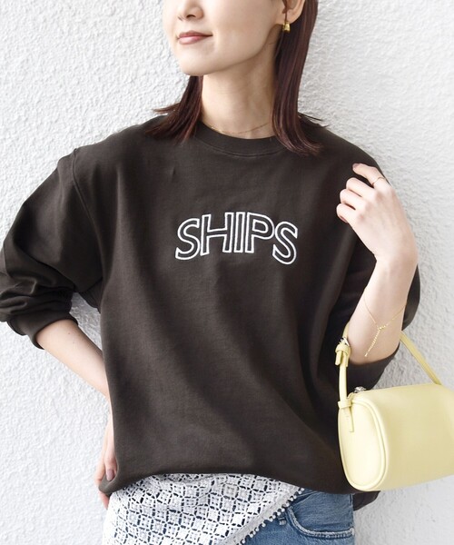 スウェット シップス SHIPS（シップス） トレーナー スウェット 「WEB限定」SHIPS ラウンド