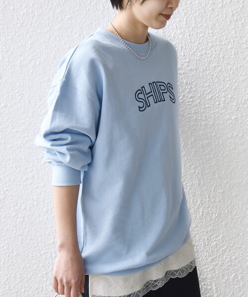 SHIPS（シップス） トレーナー スウェット 「WEB限定」SHIPS ラウンド
