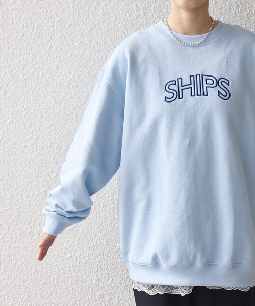 スウェット シップス SHIPS（シップス） トレーナー スウェット 「WEB限定」SHIPS ラウンド