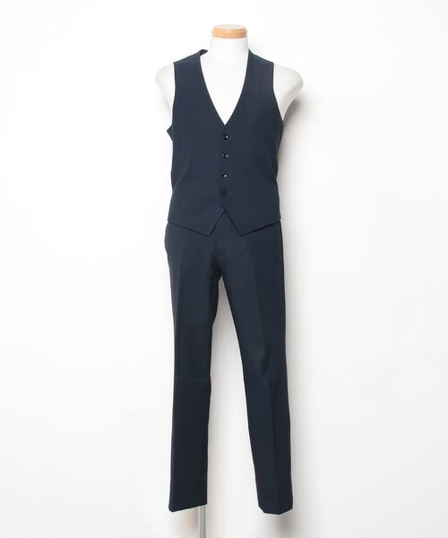 SUIT SELECT 3ピーススーツ A5 ブルー メンズ : ZOZOTOWN Yahoo!店