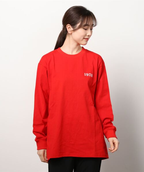 「UGG」 長袖カットソー L ネイビー レディース_画像4