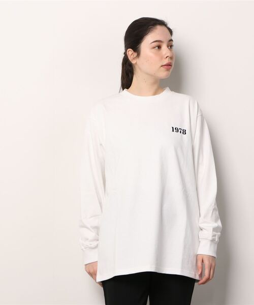 「UGG」 長袖カットソー L ネイビー レディース_画像6