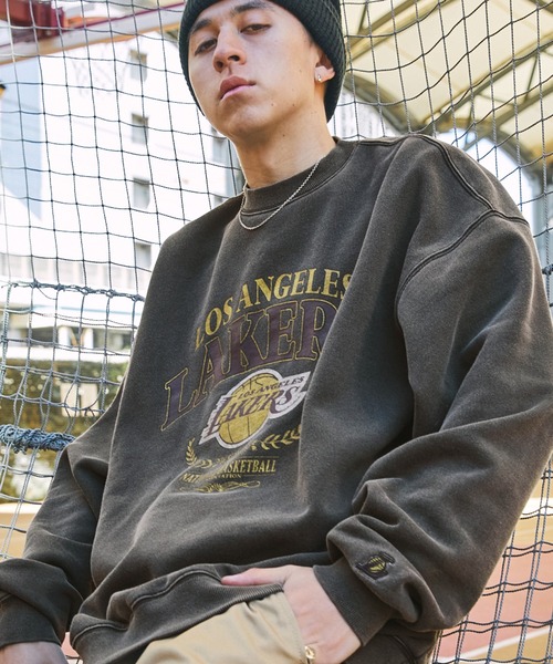 NBA スウェットカットソー L ブラック メンズ : ZOZOTOWN Yahoo!店