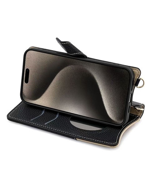 MAISON SELECT スマホショルダー スマホケース 2C36-MZ 財布機能付き
