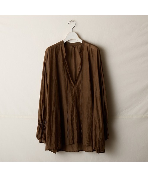suzuki takayuki（スズキタカユキ） ブラウス シャツ smock blouse