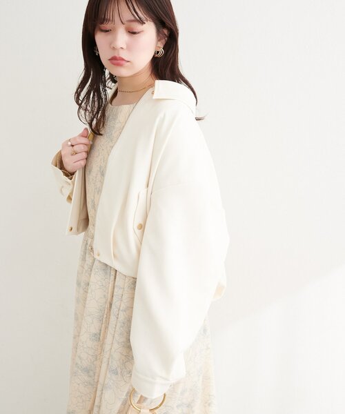 natural couture ブルゾン アウター バルーンブルゾン レディース